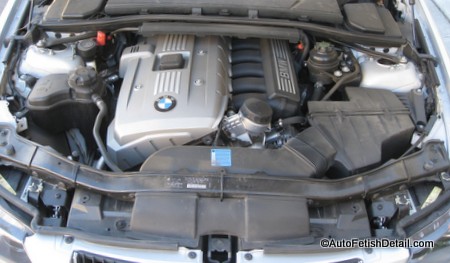 Bmw engine bay detailing #4