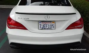 car emblem removal mercedez before