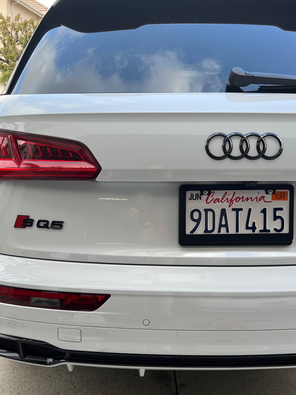 2019 Audi SQ5 badge swap