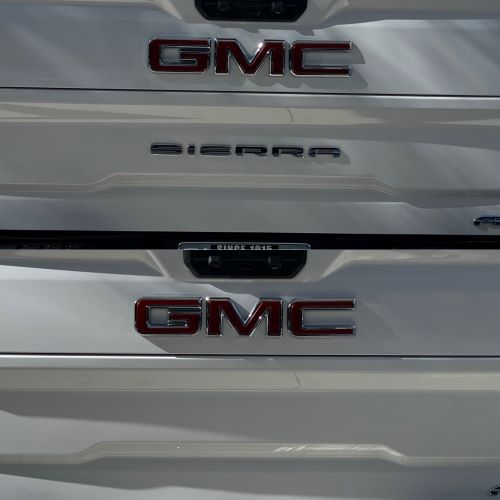 2022 GMC Sierra Badge Removal