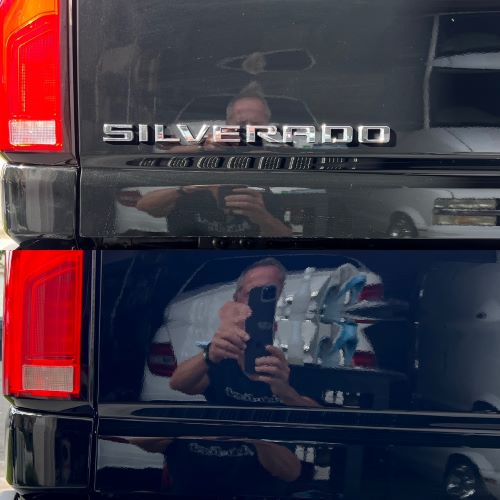 2023 silverado badge delete