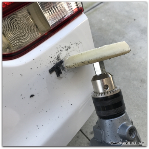 3M stripe off wheel to remove double sided tape from car 3M stripe off wheel to remove double sided tape from car