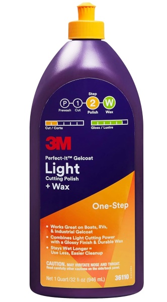 3M light cutting polish and wax