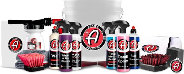 Adam's essential car wash detail kit