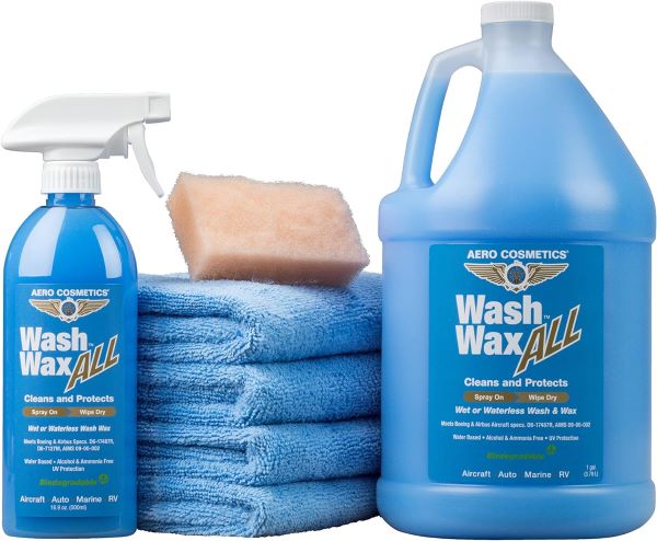 Aero cosmetics wash wax all aero cosmetics dry wash kit
