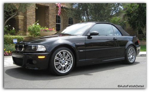 BMW M3 auto detail