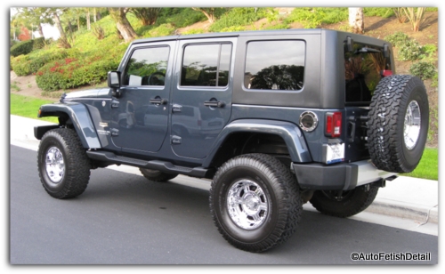Jeep auto detail