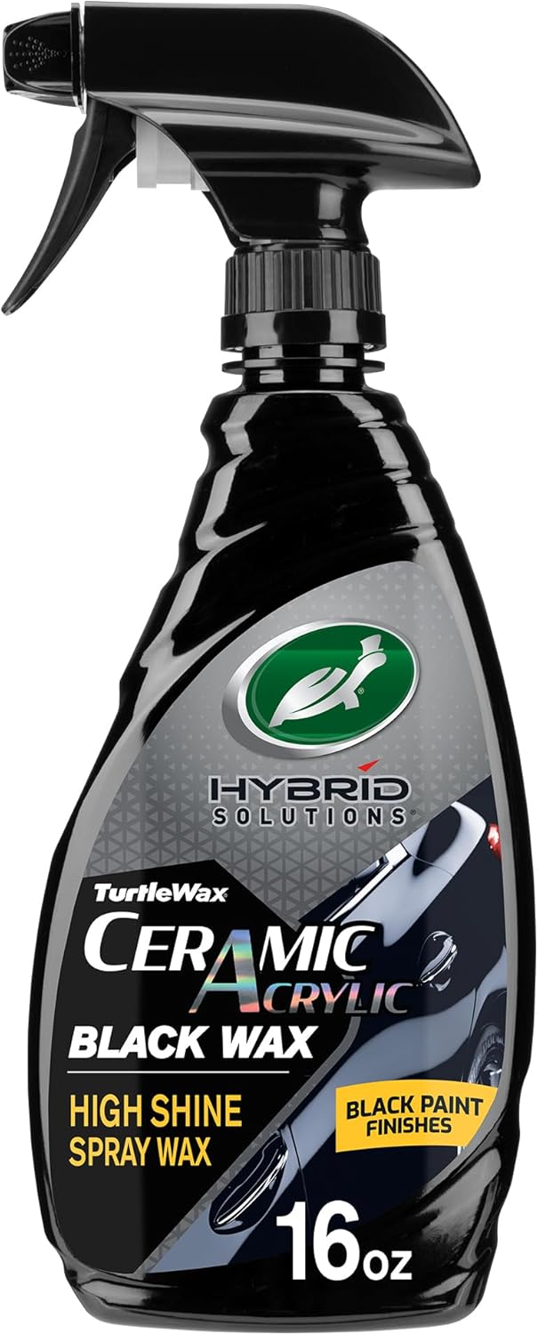 turtle wax black car wax ceramic spray