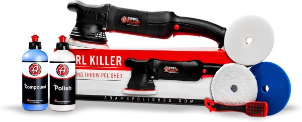 Adams' 15 mm swirl killer car polishing kit Adams' 15 mm swirl killer car polishing kit