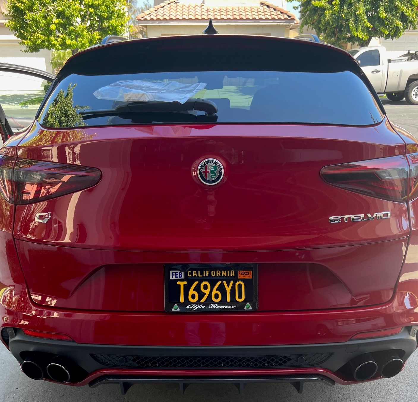 alpha romeo stelvio debadge