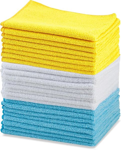 amazon basics microfiber cleaning cloths