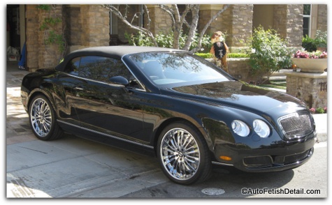 bentley car detatiling of orange county