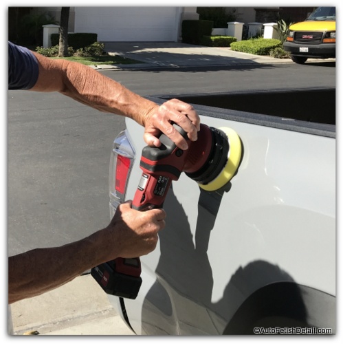 buffing a car safely with a random orbital car polisher buff a car safely