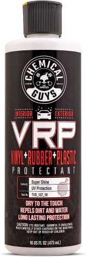 Chemical Guy's VRP dressing for vinyl, rubber, and plastic chemical guy's VRP dressing