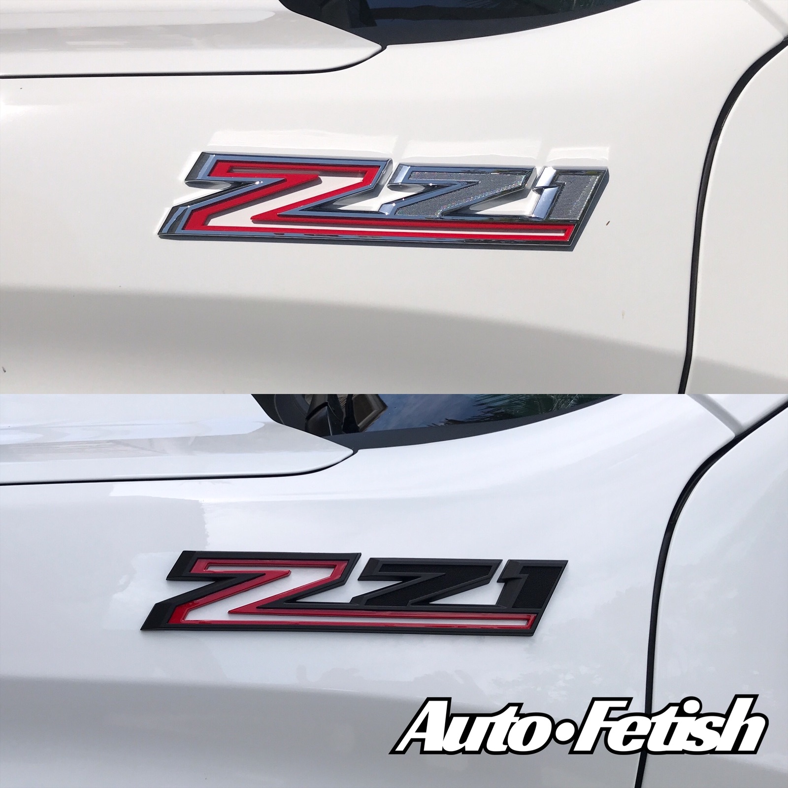 chevy z71 badge swap