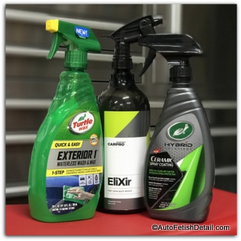 Car wax, waterless wash, and paint sealant Difference between car wax and paint sealant
