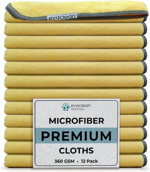 evaclean microfiber cleaning cloths