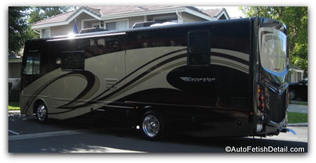fleetwood excursion rv detailing orange county