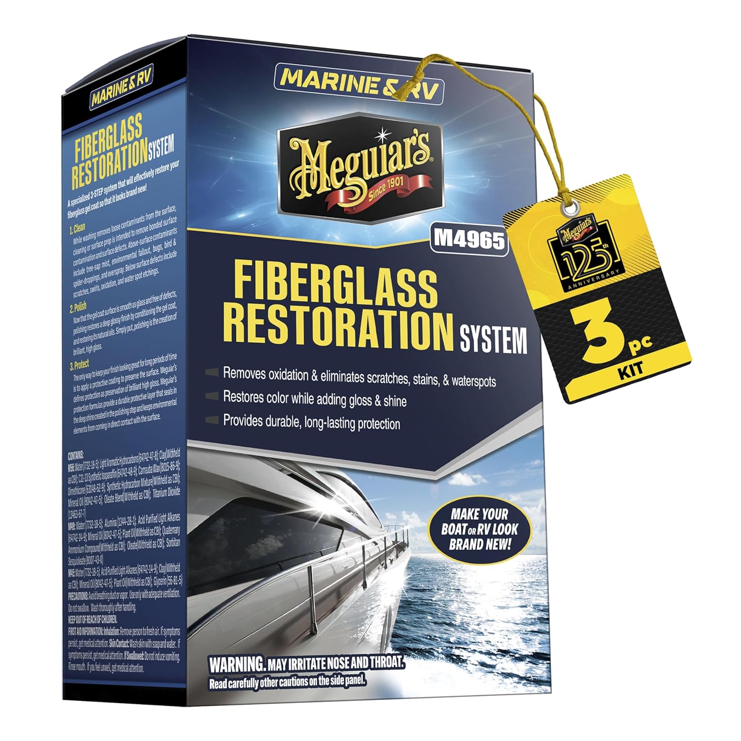 meguairs fiberglass restoration system kit