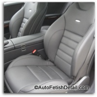 mercedes car leather interiors