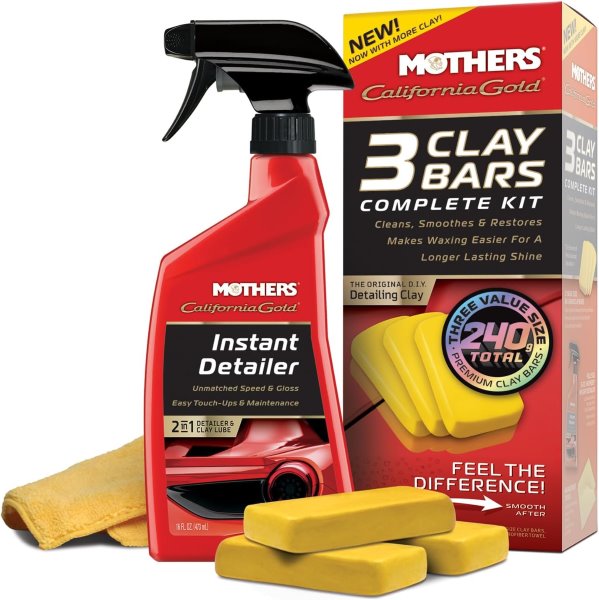 Mothers clay bar kit mothers clay bar system