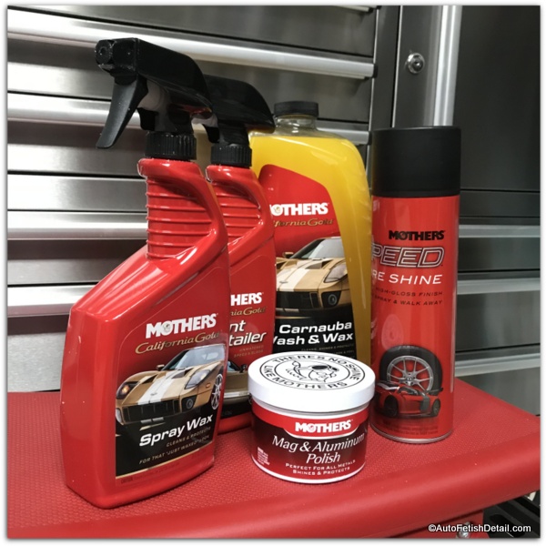 Mothers California gold car care products Mothers california gold vs Zaino car wax