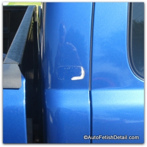 removing truck badge adhesive