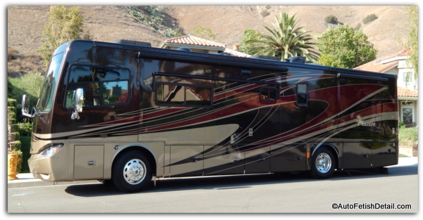 RV with full body paint RV with full body paint and clear coat