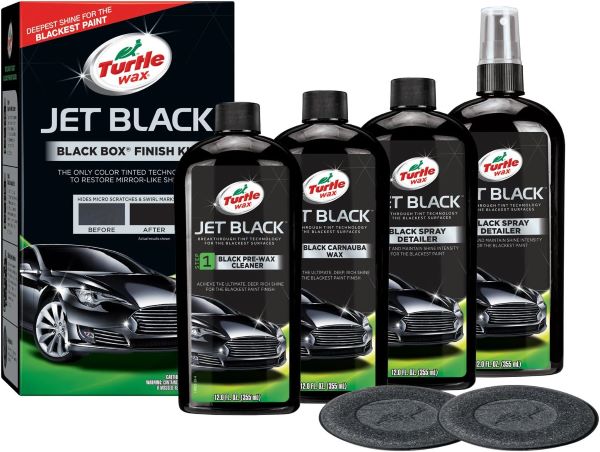 Turtle Wax Jet Black series of products for black cars turtle wax black series black car wax