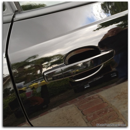 Turtle Wax scratch repair kit after car paint scratch repair