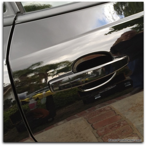 Applied turtle wax renew & repair to remove light scratches and it