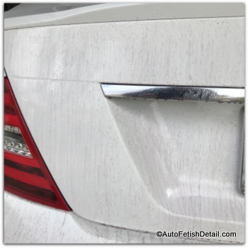 using iron remover for car paint decontamination